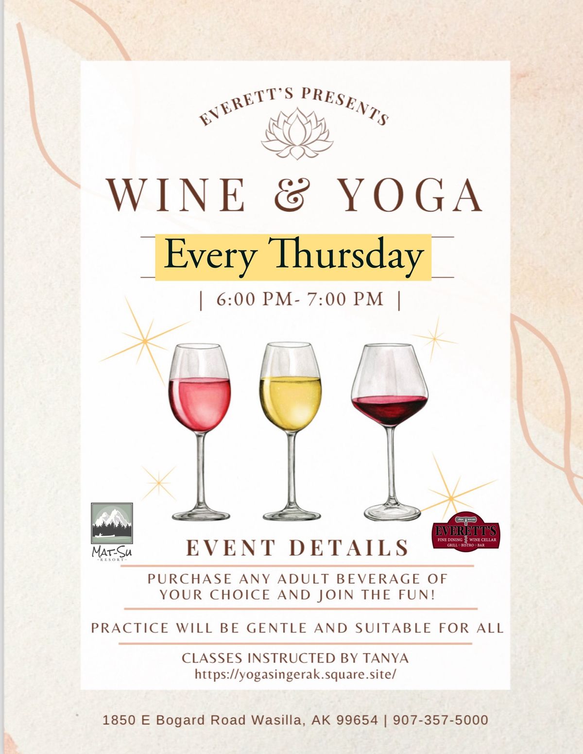 Wine & Yoga