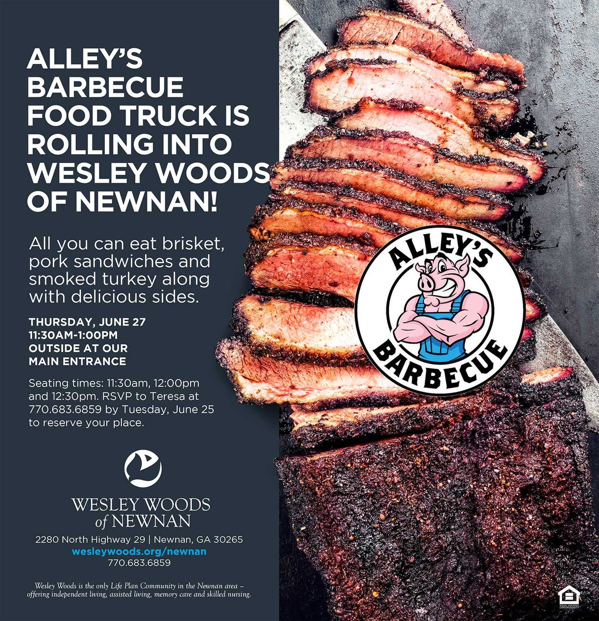 Alley's BBQ at Wesley Woods Newnan