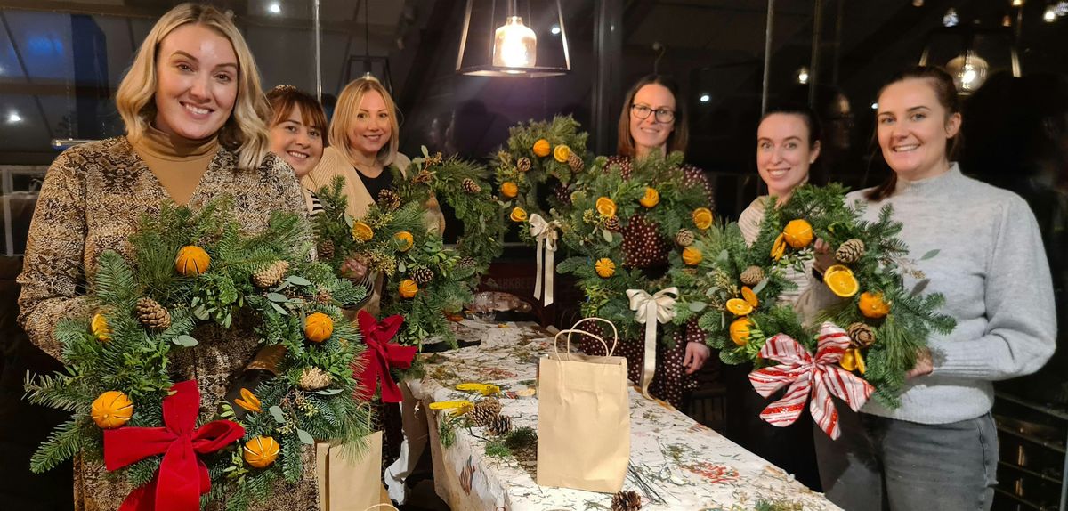 Fresh  Christmas Wreath Workshop