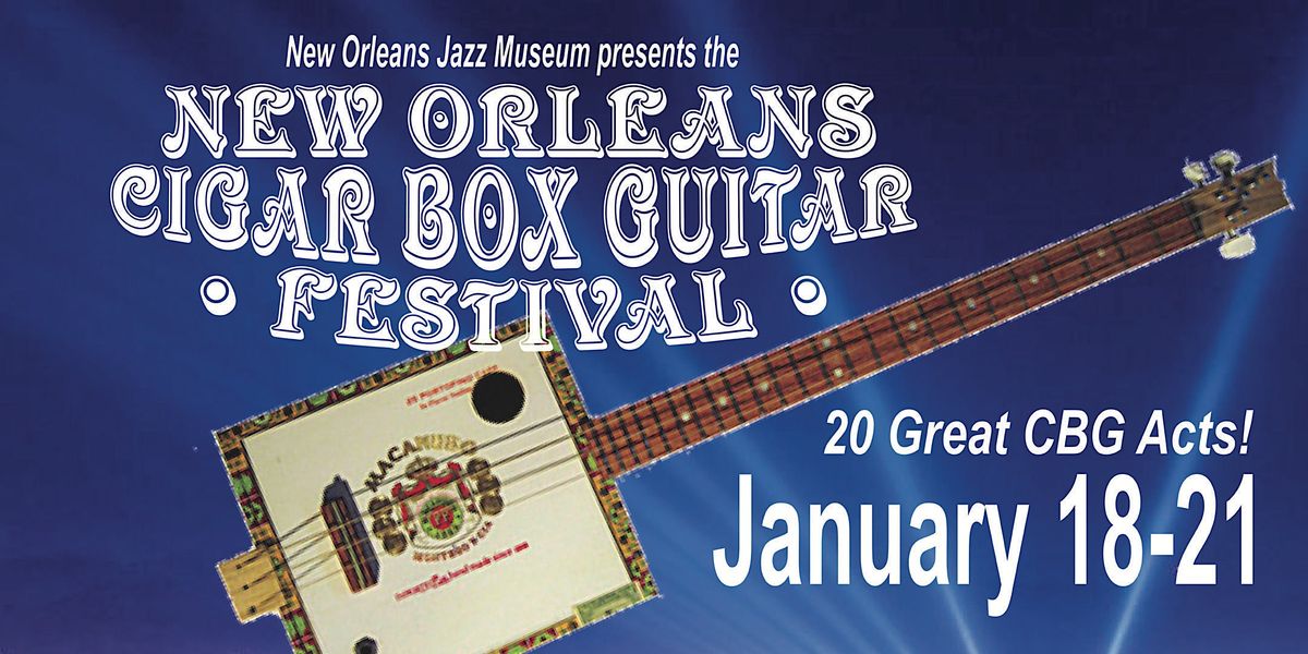 New Orleans Cigar Box Guitar Festival 2023, New Orleans Jazz Museum, 18