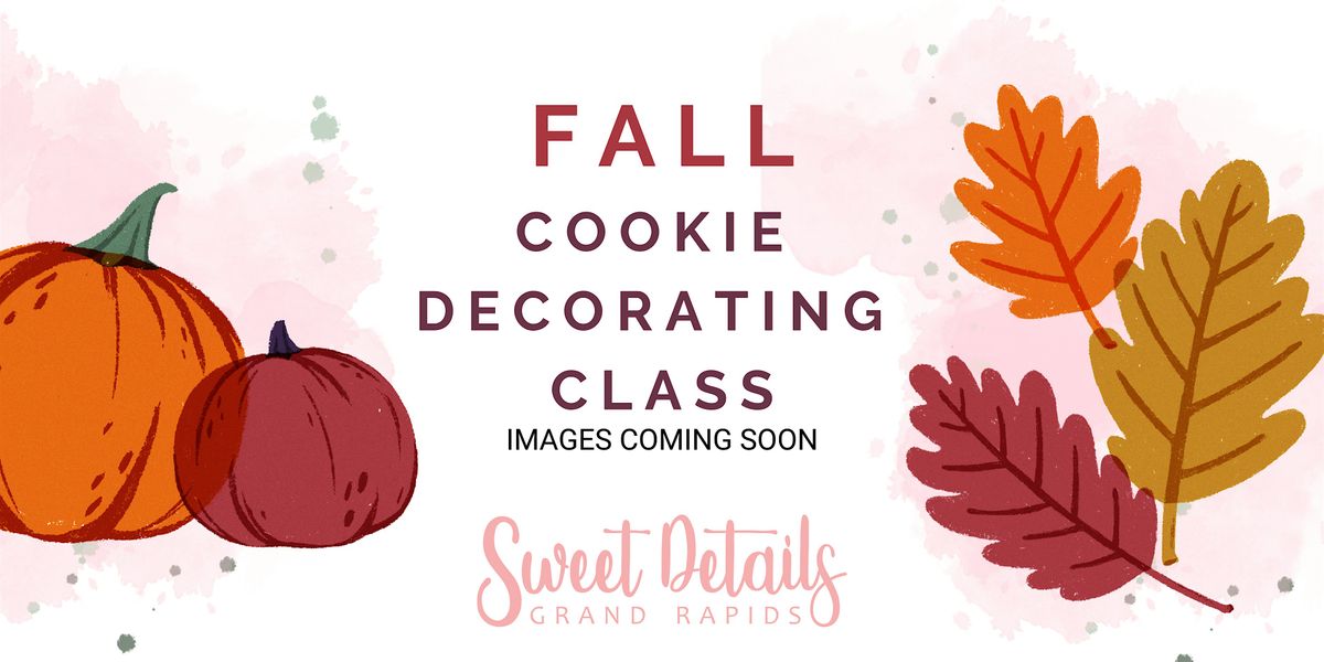 Cozy Fall Cookie Decorating Class