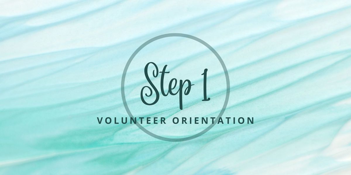 Volunteer Orientation: October