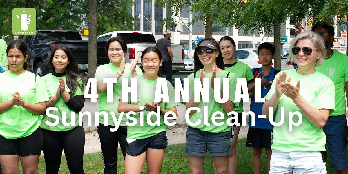 4th Annual One Piece A Day Sunnyside Clean-Up