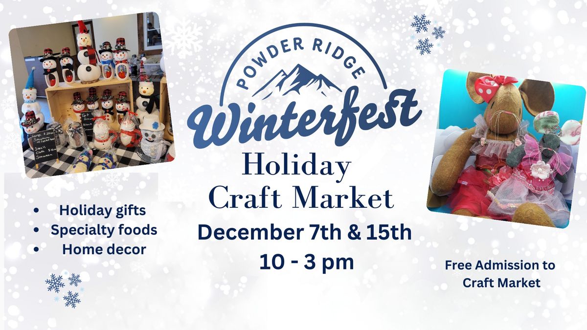 Winter Fest Craft Market