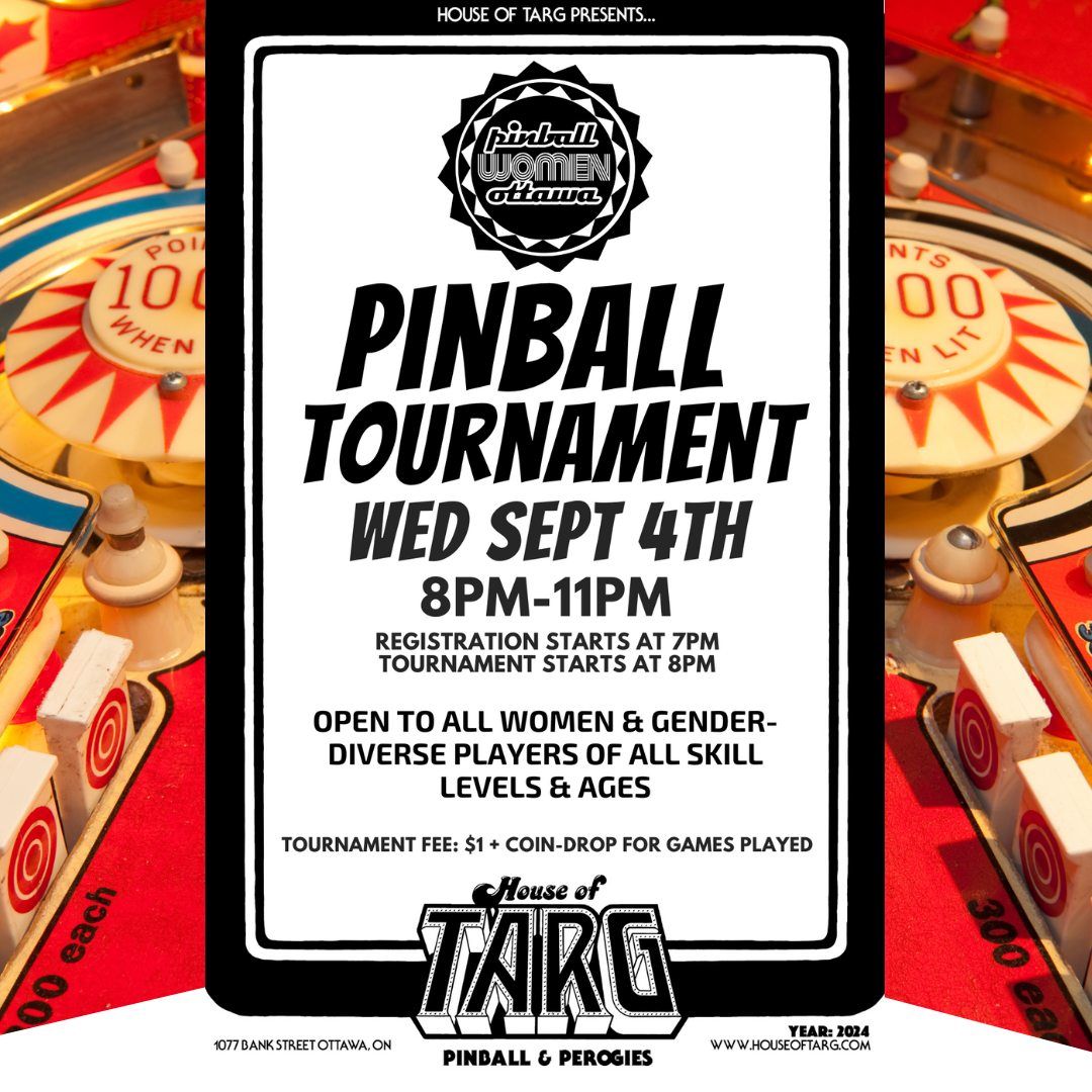 Pinball Women Ottawa Monthly Tournament