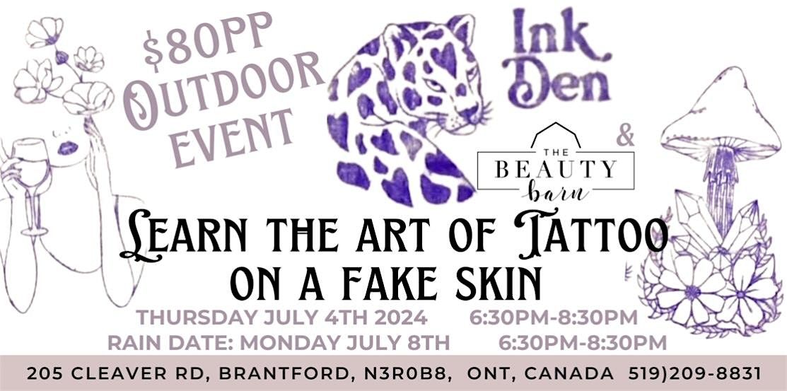 Learn the art of tattooing