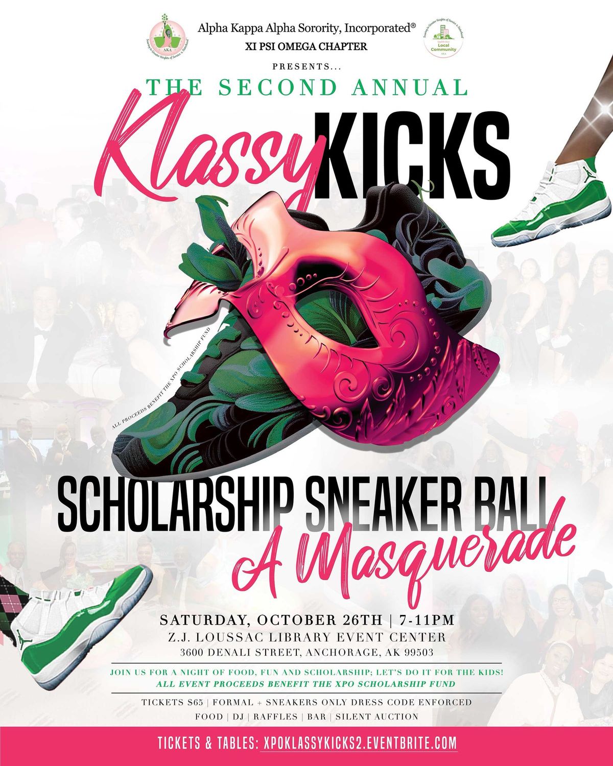 2nd Annual Klassy Kicks Scholarship Sneaker Ball