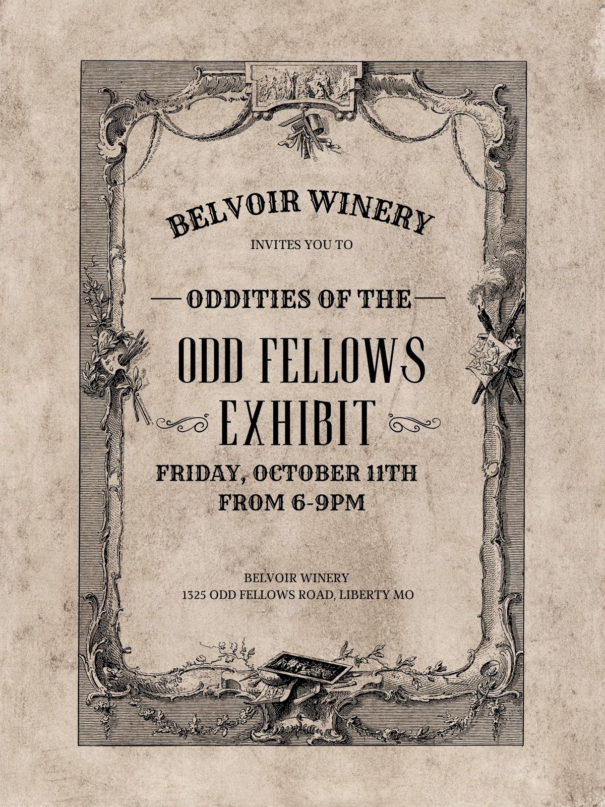 Oddities of the Odd Fellows Exhibit 