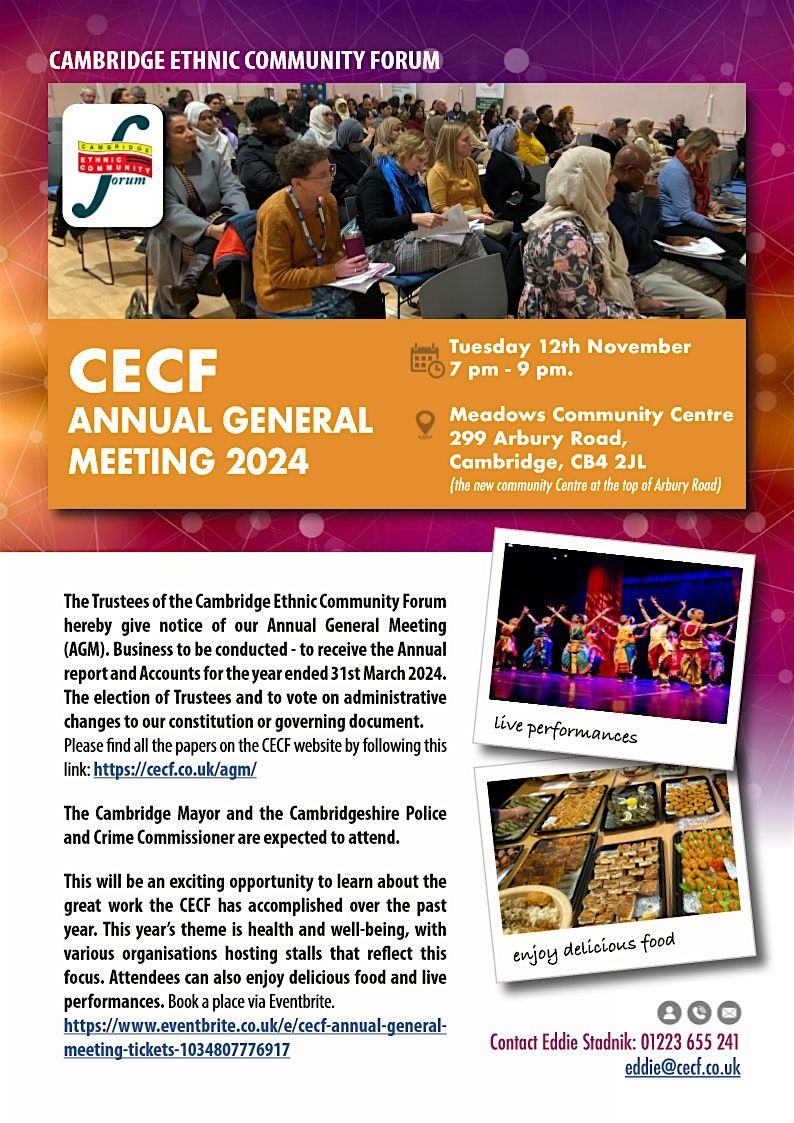 CECF Annual General Meeting