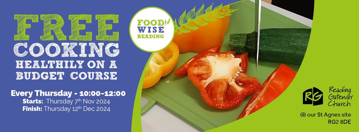 Free Cooking Healthily on a Budget Course 