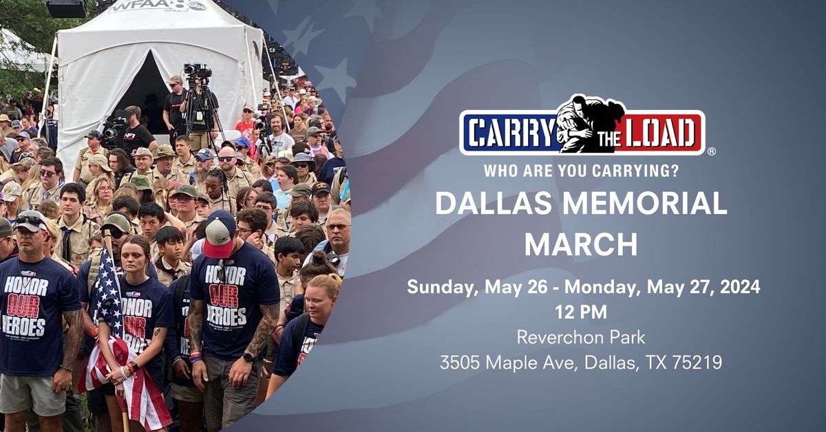 Carry The Load Dallas Memorial March 