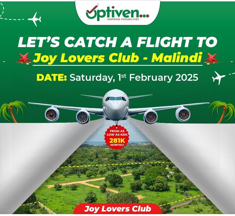 Lets Catch a Flight to Joy Lovers Club Malindi