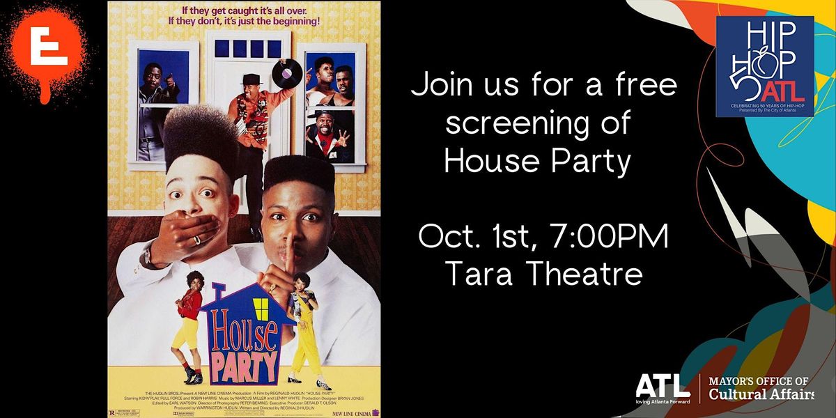 Join us for a screening of "House Party"