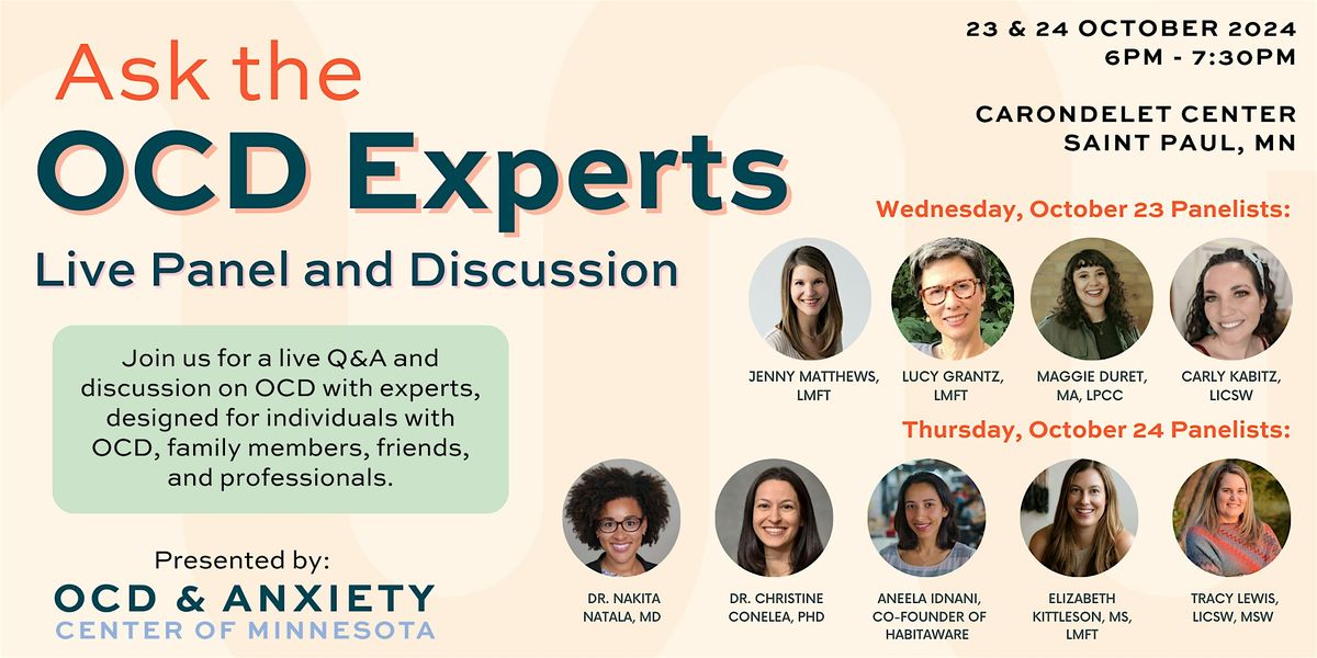 Ask the OCD Experts: Live Panel and Discussion