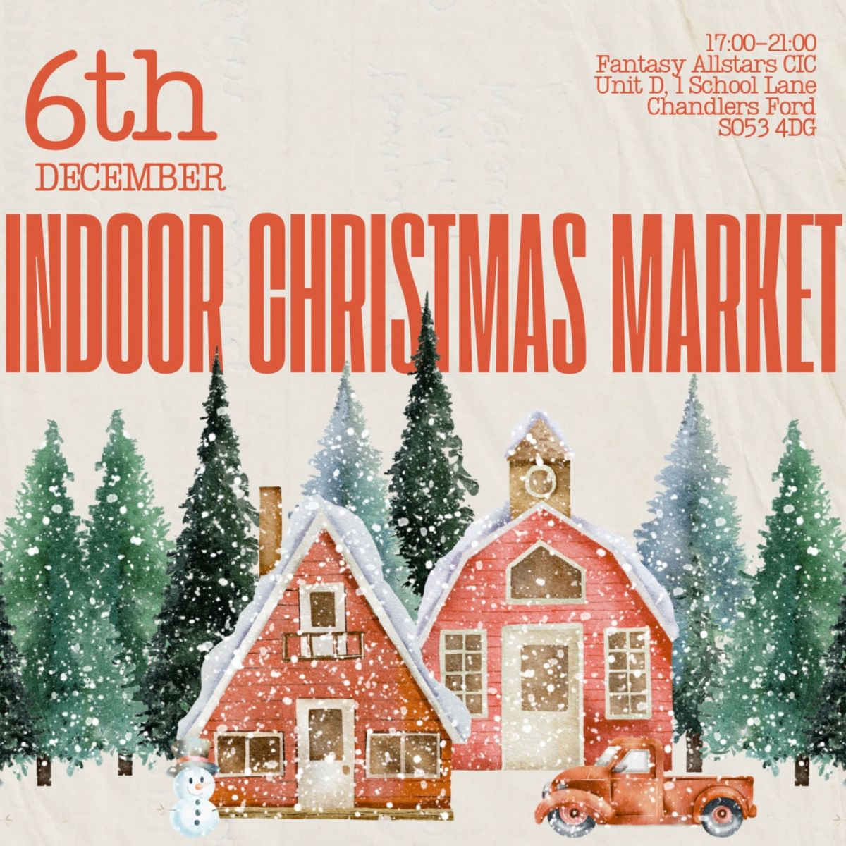 Indoor Christmas Market - Fantasy Allstars