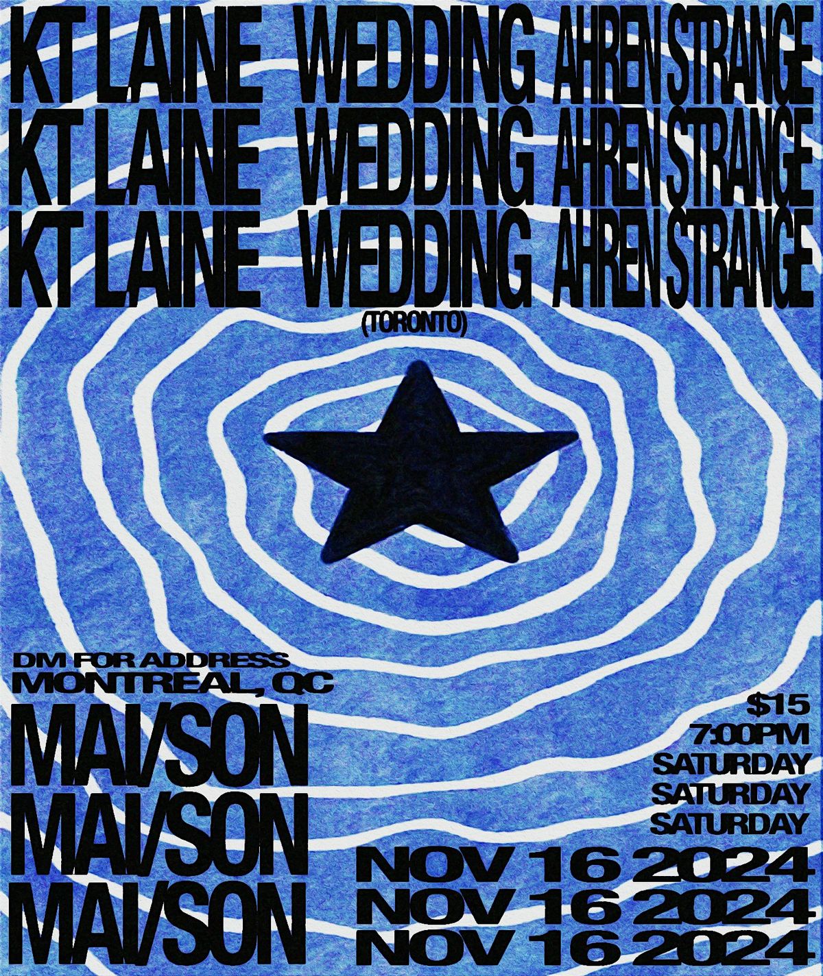 mai\/son - 11.16 - wedding, ahren strange, kt laine