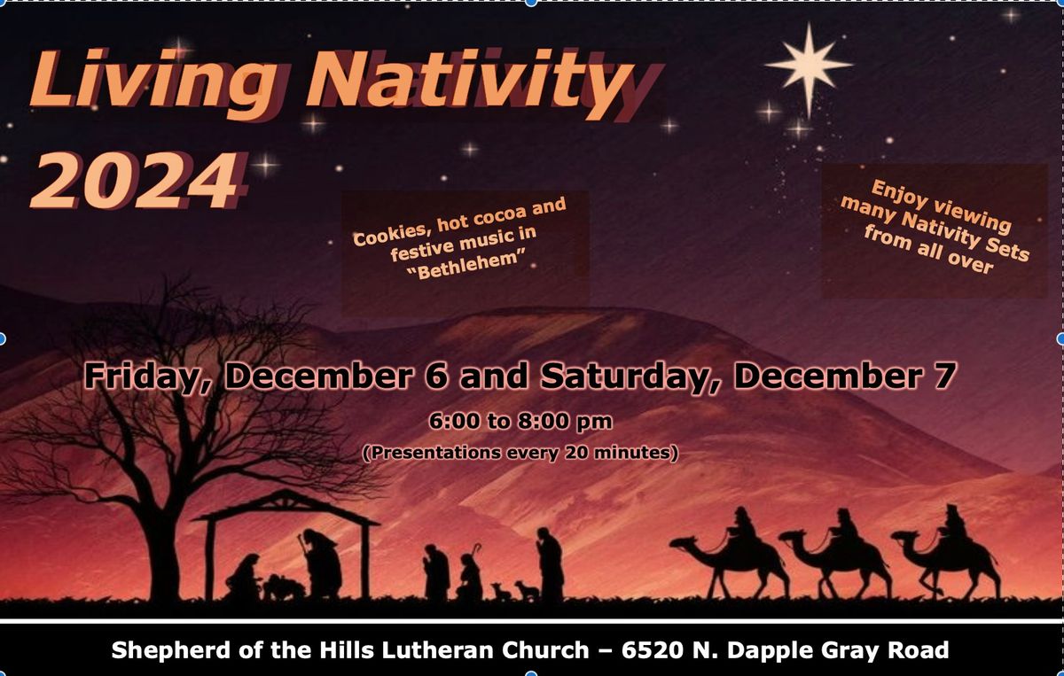 6th Annual LIVING NATIVITY