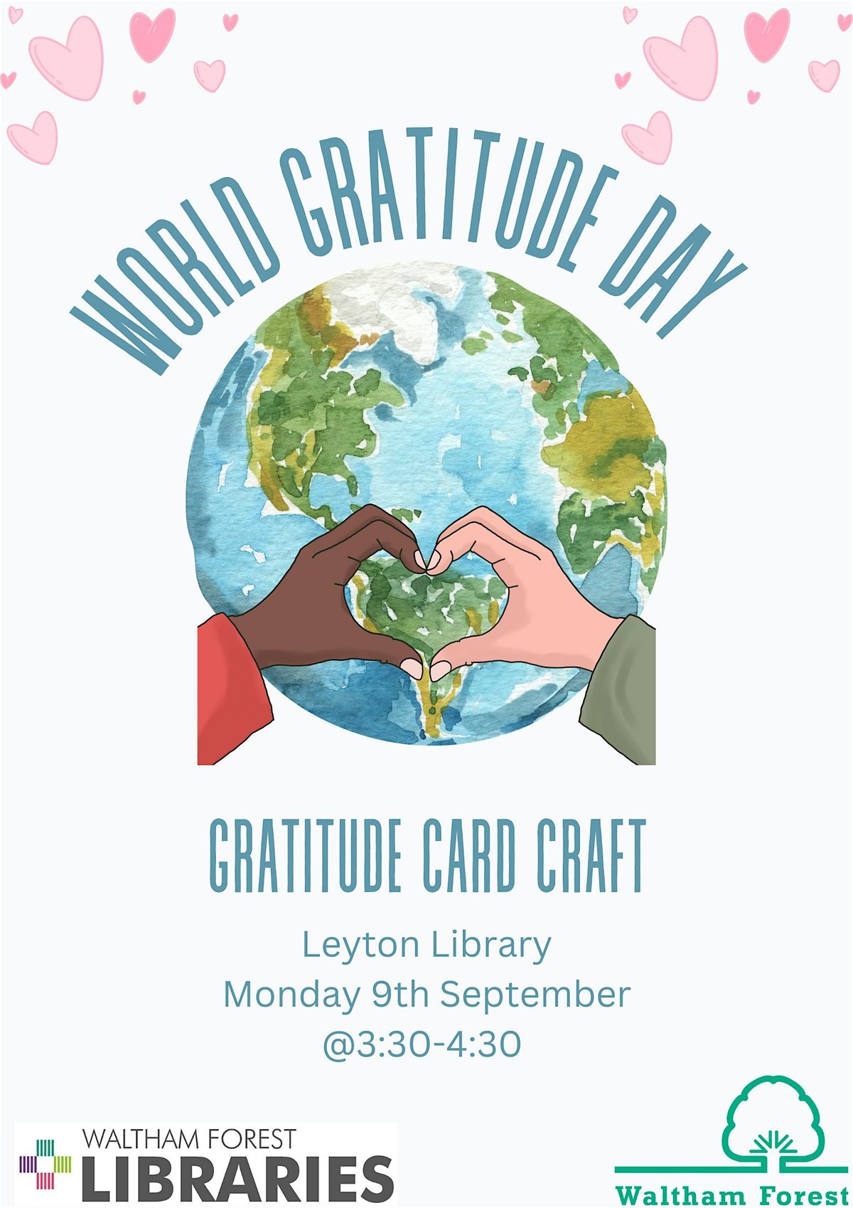 World Gratitude Day@Leyton Library