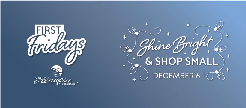 December First Fridays Shine Bright & Shop Small