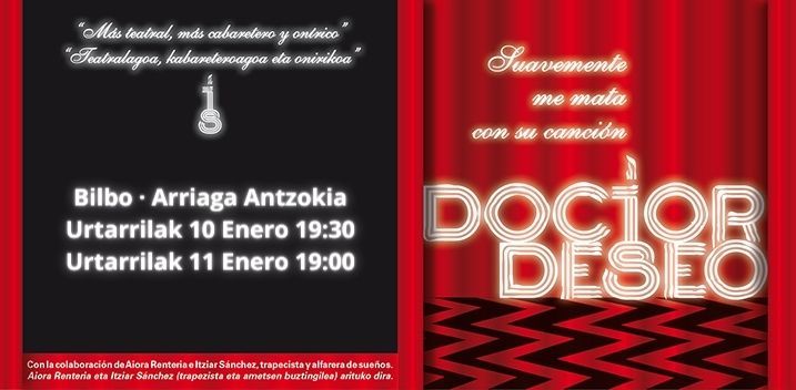 Doctor Deseo en Bilbao dentro de la nueva Gira