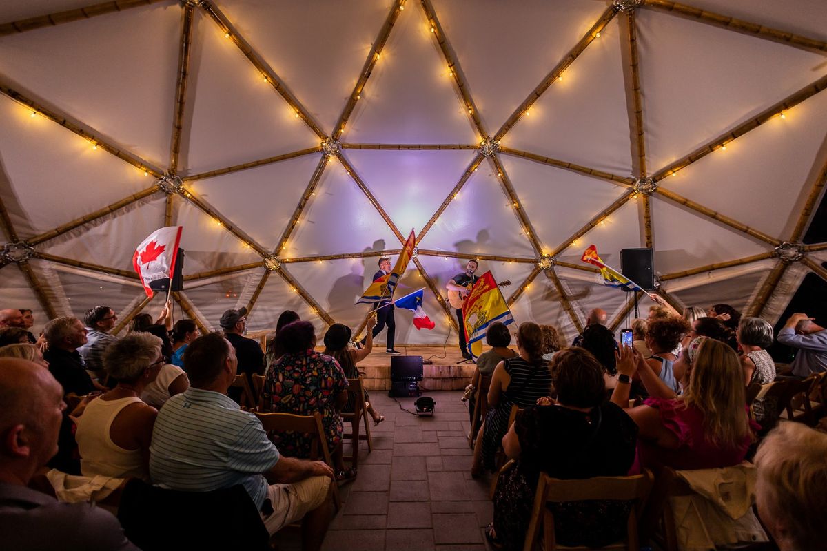 James Mullinger and Ethan Ash Live at the Yip Cider Dome - Friday 19 July 2024