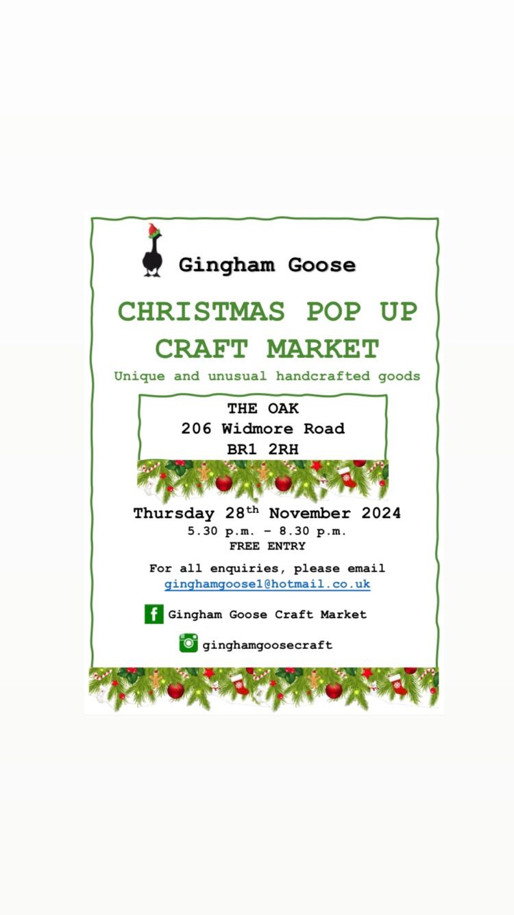 Pop Up Christmas Craft Market