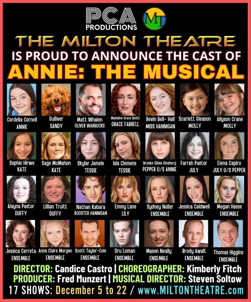 Annie at Milton Theatre