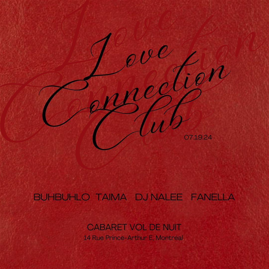 Love Connection Club - Slow Jams Sessions