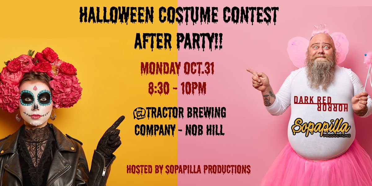 Halloween Costume Contest Tractor Brewing Company Oct. 31 2022