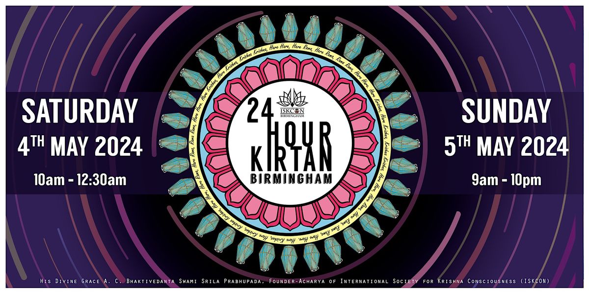 Birmingham 24 Hour Kirtan 2024