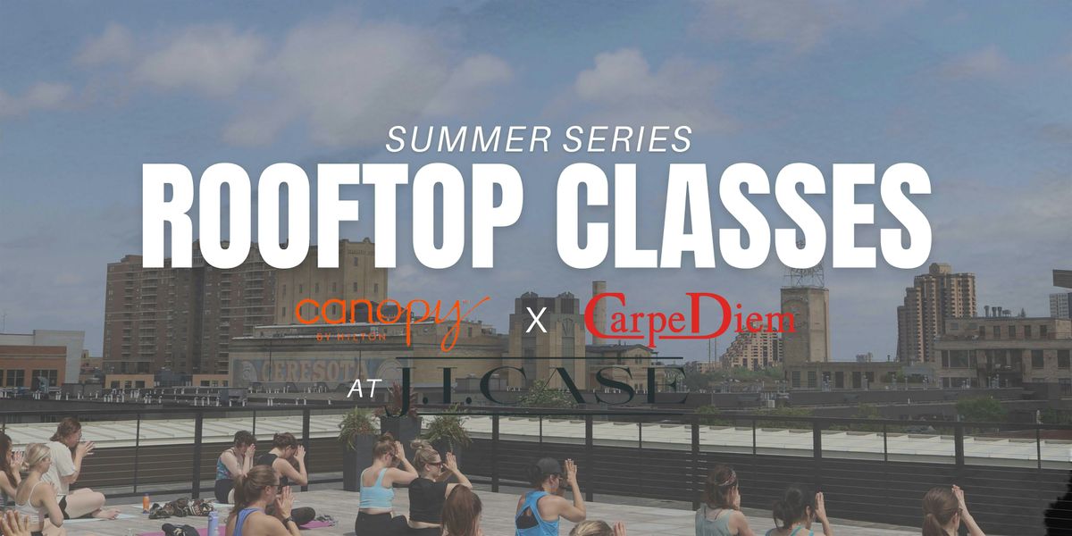 Rooftop Yoga & Fitness Class at J.I. Case with Hilton Canopy X Carpe Diem