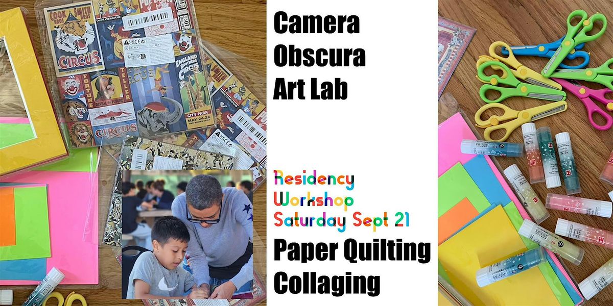 Paper Quilting Collaging for Kids with Artist Karen Gibson Roc