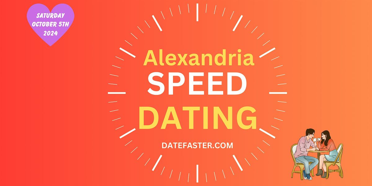 Speed Dating Alexandria Singles 24-39