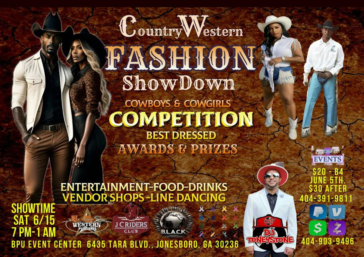 Cowboys & Cowgirls Fashion Showdown Competition