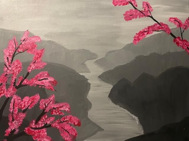 PAINT NIGHT- CHERRY BLOSSOM