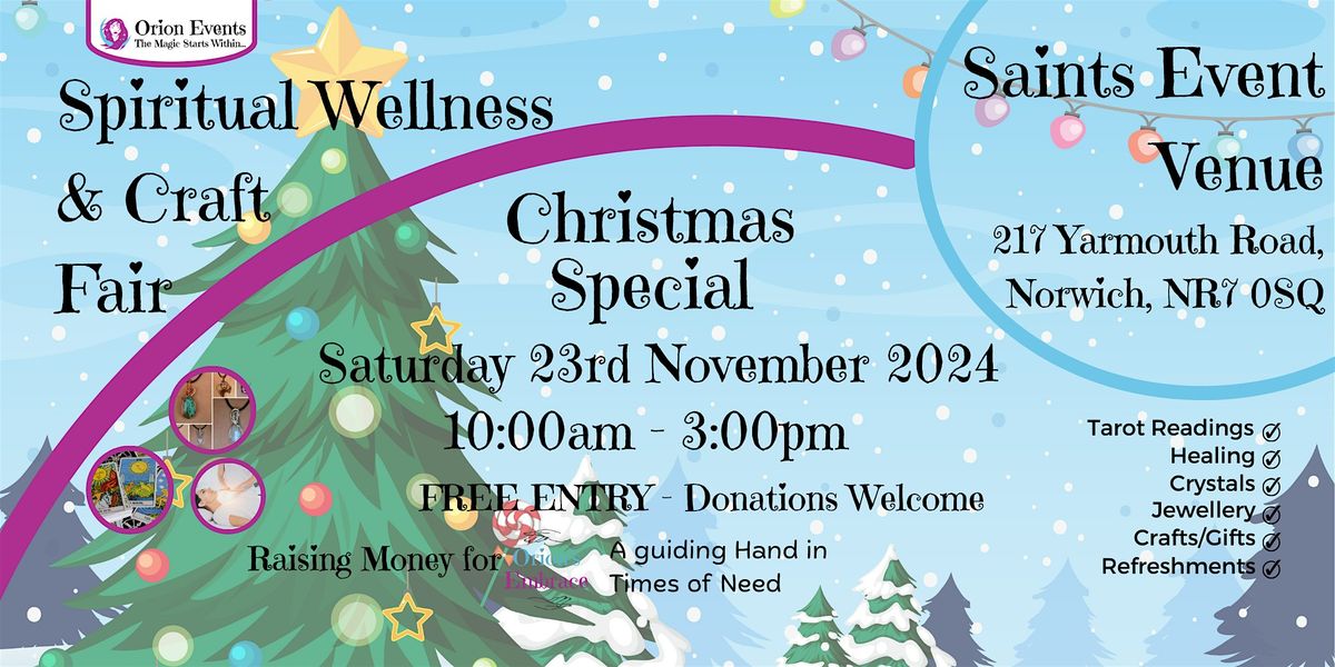 Christmas Special - Spiritual Wellness and Craft Fair