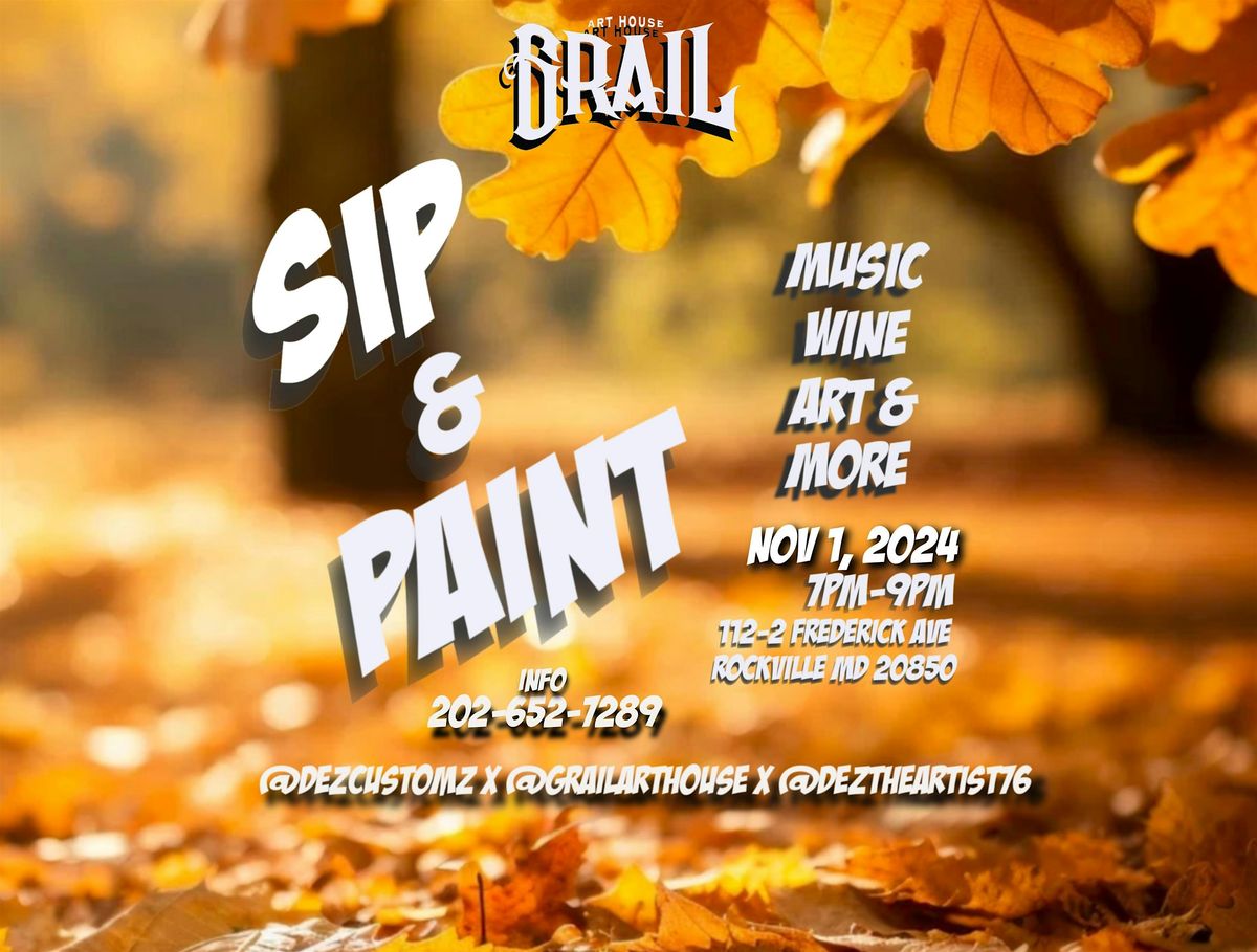 Fall Sip and Paint: Spiced Edition