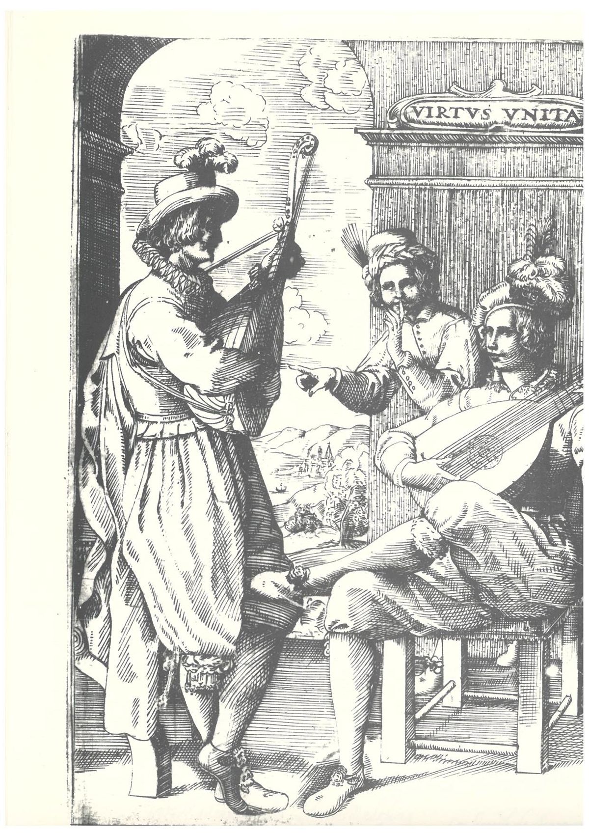 Vita e Opere di Bellerofonte Castaldi, liutista modenese, Accademia