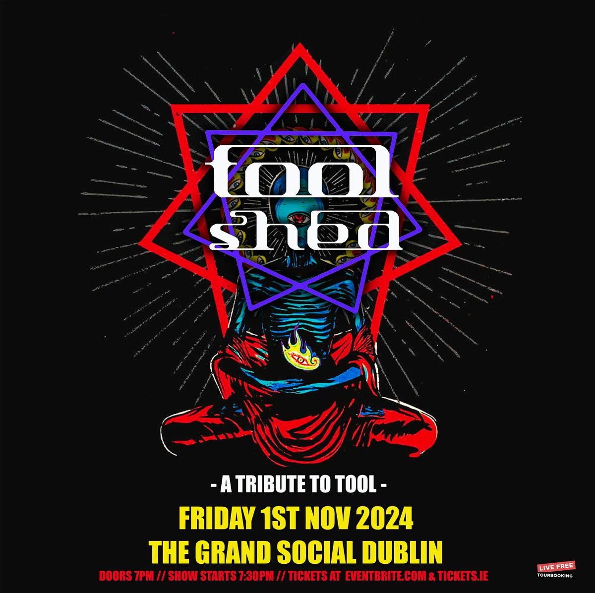 Tool Shed - A tribute to Tool at The Grand Social Dublin 1\/11\/24