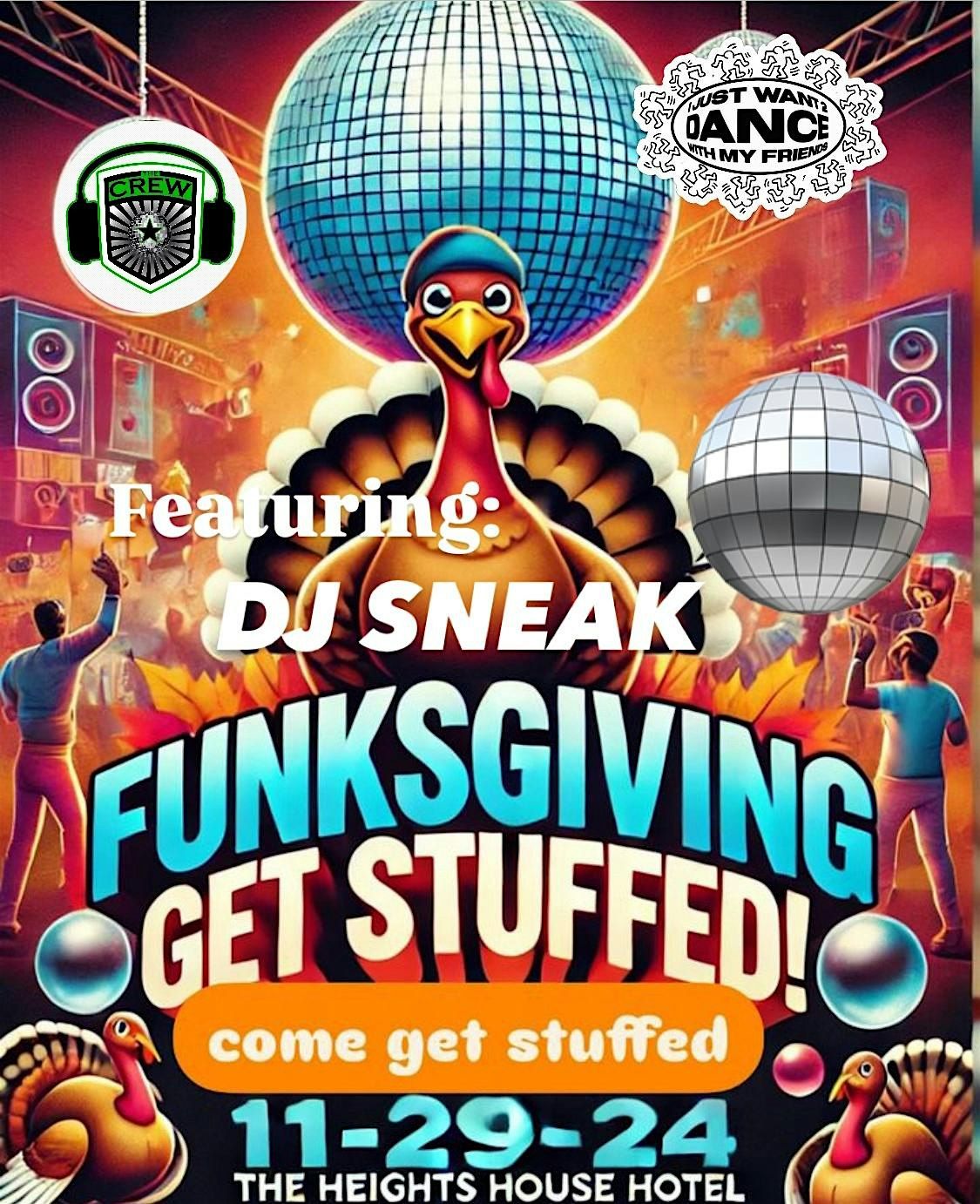 Funksgiving (come get stuffed) featuring DJ Sneak (The House gangster)