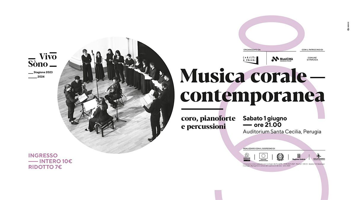 VIVOS\u00d2NO - Musica Corale Contemporanea - Coristi a Priori