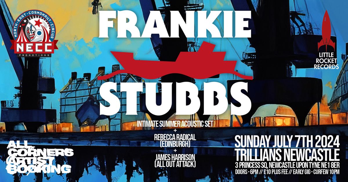 Frankie Stubbs + Rebecca Radical + James Harrison (Acoustic NECC)