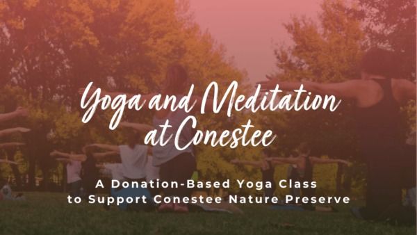 Donation Yoga Class to Support Conestee Nature Preserve 11\/9