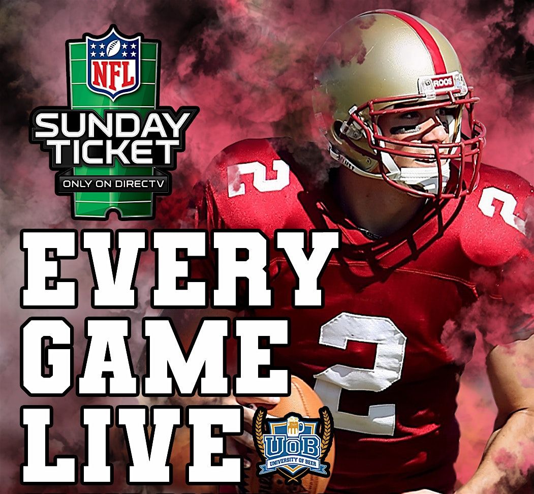 NFL Sunday Watch Party at University of Beer - Vacaville