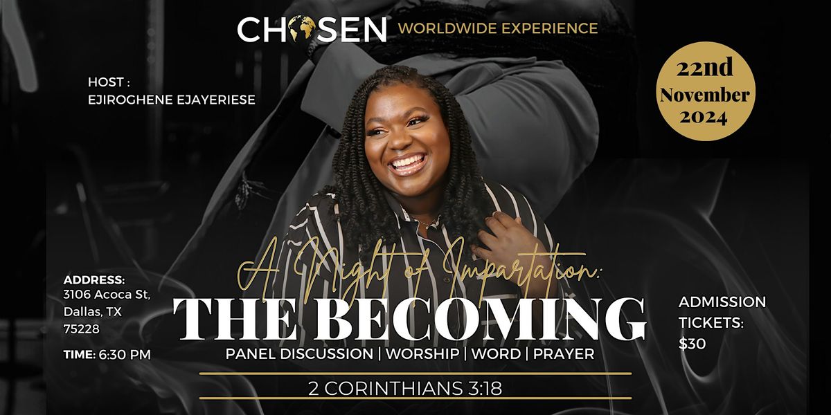 The Becoming : A Night of Impartation