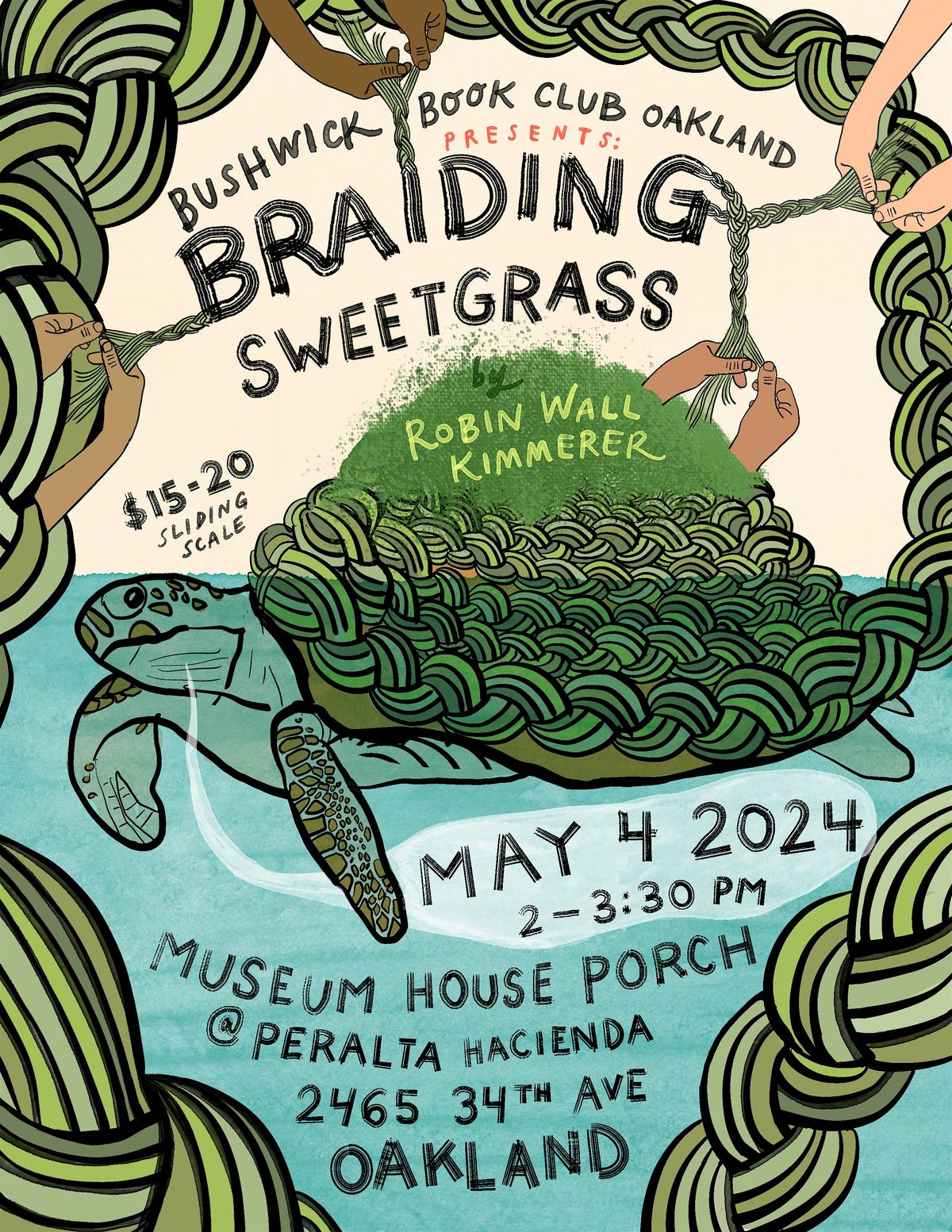 Bushwick Book Club Oakland presents: Braiding Sweetgrass by Robin Wall Kimmerer