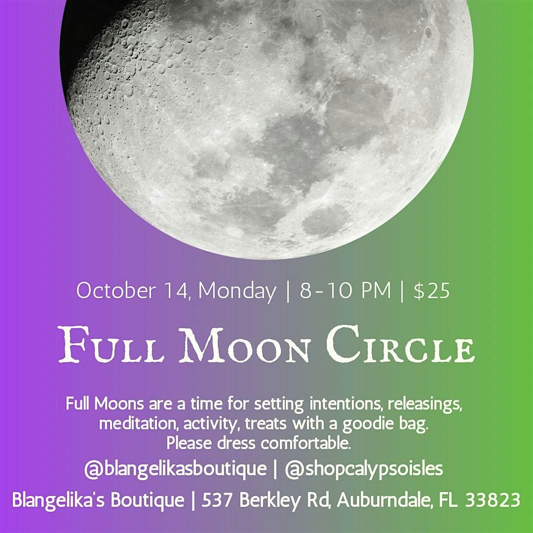 October Full Moon Circle - Presented By Calypso Isles