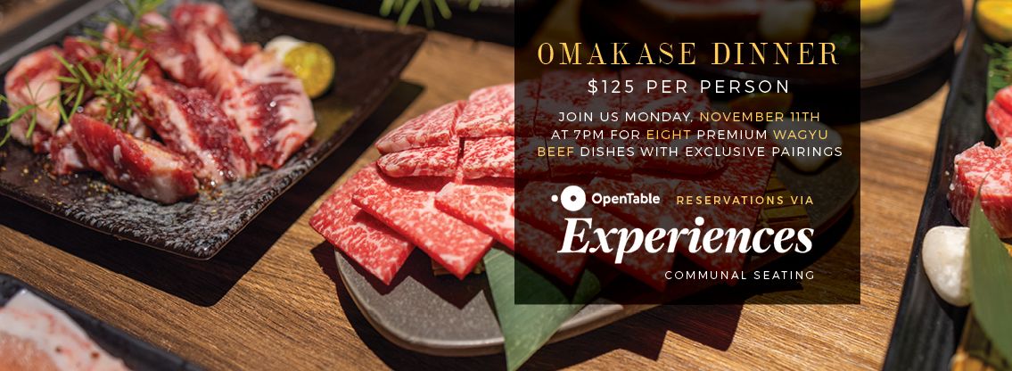 The Jupiter Grill's Omakase Dinner! 