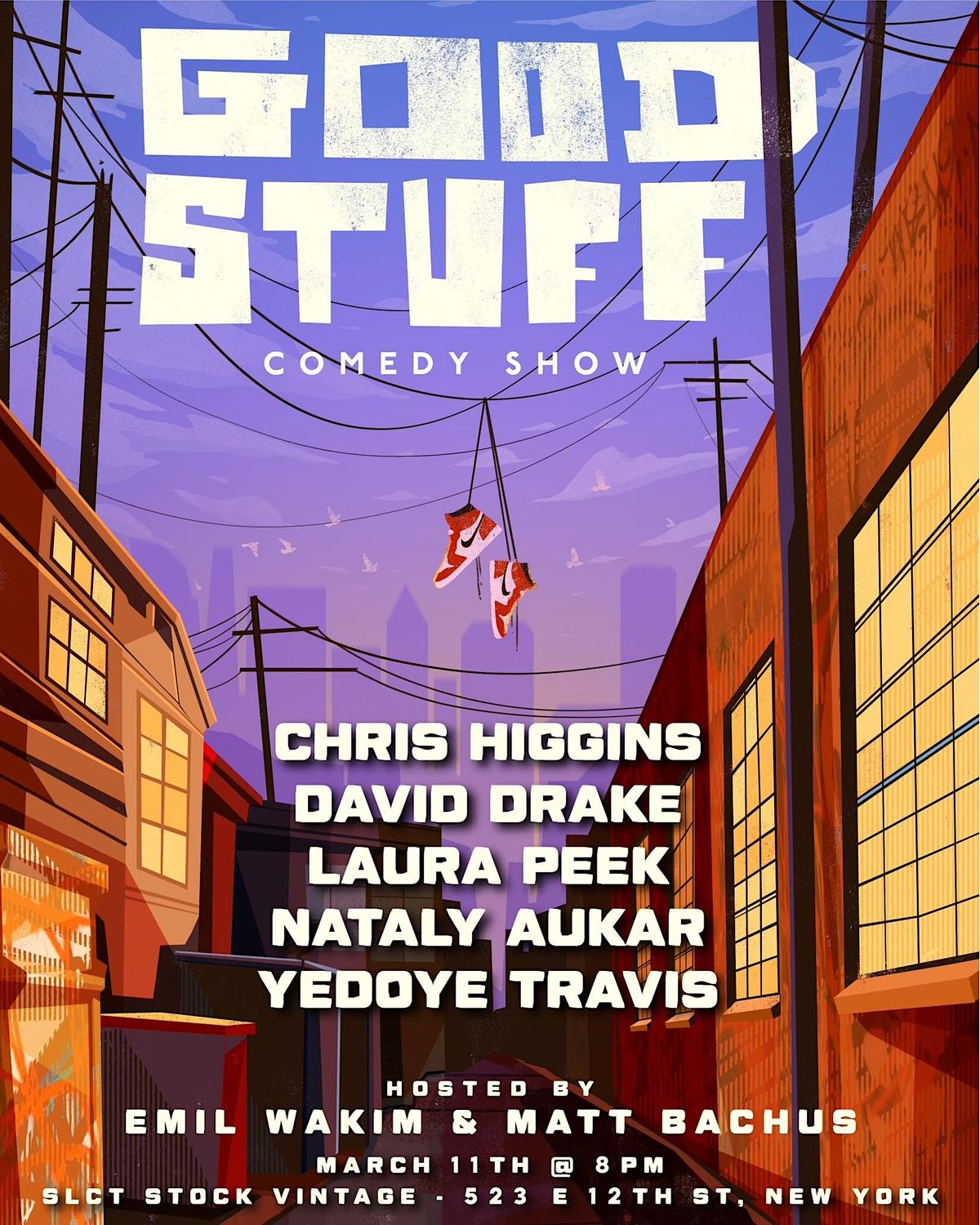 POP-UP COMEDY SHOW @ THE GUTTER IN WILLIAMSBURG
