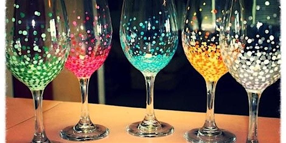 Paint and Sip in Cleveland | Wine Glass Painting